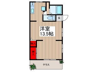 ナカヤコ－ポの物件間取画像